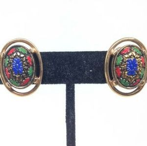 SARAH COVENTRY VINTAGE CLIP EARRINGS